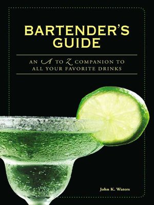 cover image of Bartender's Guide